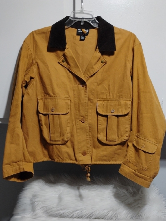 Polo Ralph Lauren Jackets & Blazers - (C-63) SALE! Polo by Ralph Lauren Cropped Utility Jacket W Corduroy Collar